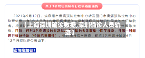 【上海深圳确诊数据,深圳确诊人员轨迹】