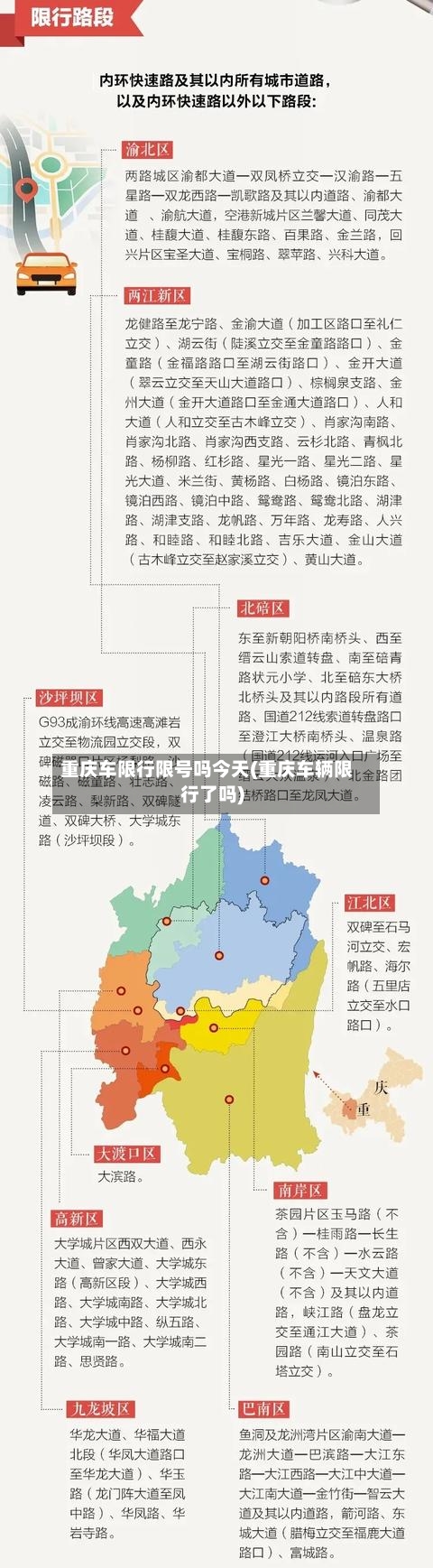 重庆车限行限号吗今天(重庆车辆限行了吗)