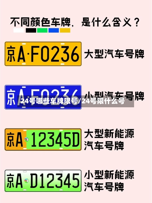 24号哪些车牌限号/24号限什么号