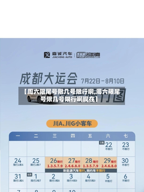 【周六限尾号限几号限行啊,周六限尾号限几号限行啊现在】-第2张图片