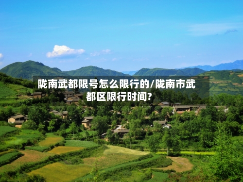 陇南武都限号怎么限行的/陇南市武都区限行时间?