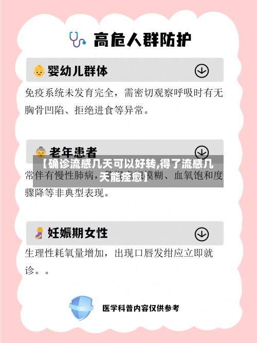 【确诊流感几天可以好转,得了流感几天能痊愈】