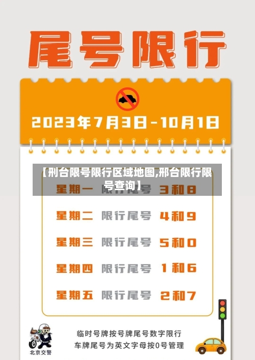 【刑台限号限行区域地图,邢台限行限号查询】