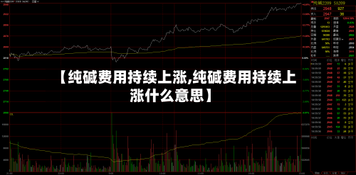【纯碱费用持续上涨,纯碱费用持续上涨什么意思】-第3张图片