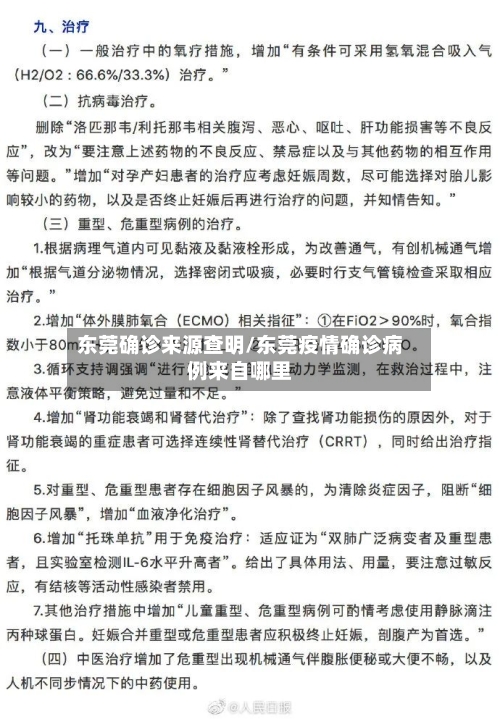 东莞确诊来源查明/东莞疫情确诊病例来自哪里-第2张图片