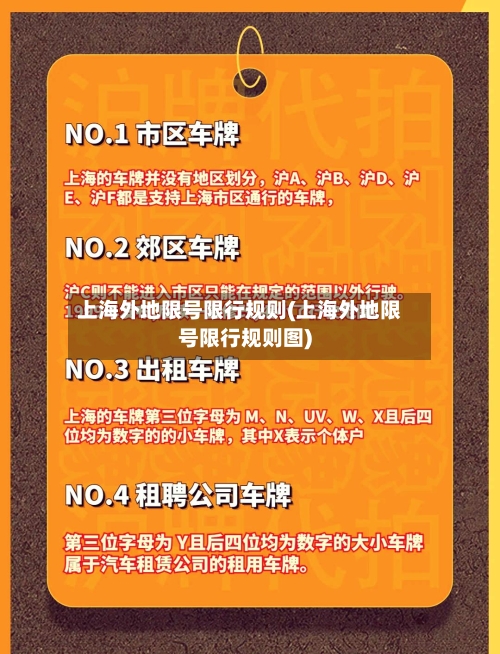上海外地限号限行规则(上海外地限号限行规则图)-第3张图片