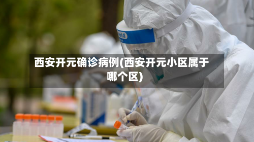 西安开元确诊病例(西安开元小区属于哪个区)