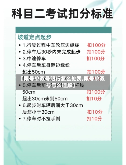 【限号单双号限行怎么处罚,限号单双号怎么理解】-第3张图片