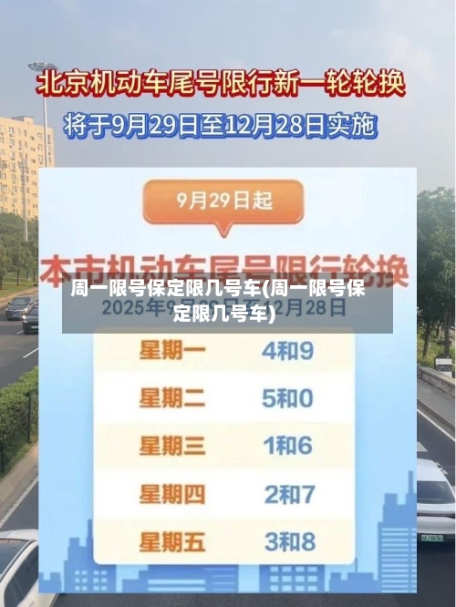 周一限号保定限几号车(周一限号保定限几号车)-第2张图片
