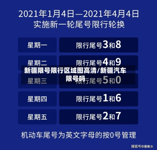 新疆限号限行区域图高清/新疆汽车限号吗
