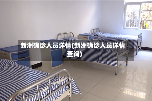 新洲确诊人员详情(新洲确诊人员详情查询)