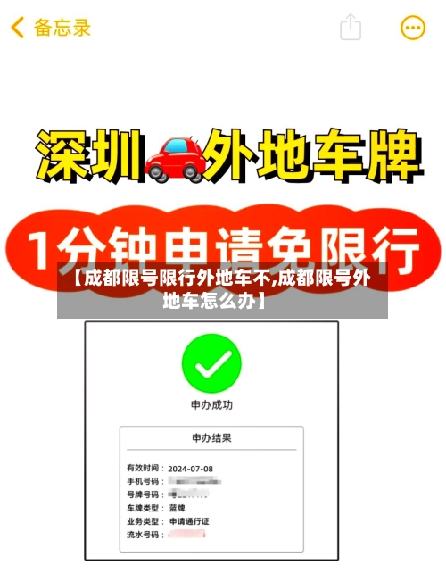 【成都限号限行外地车不,成都限号外地车怎么办】