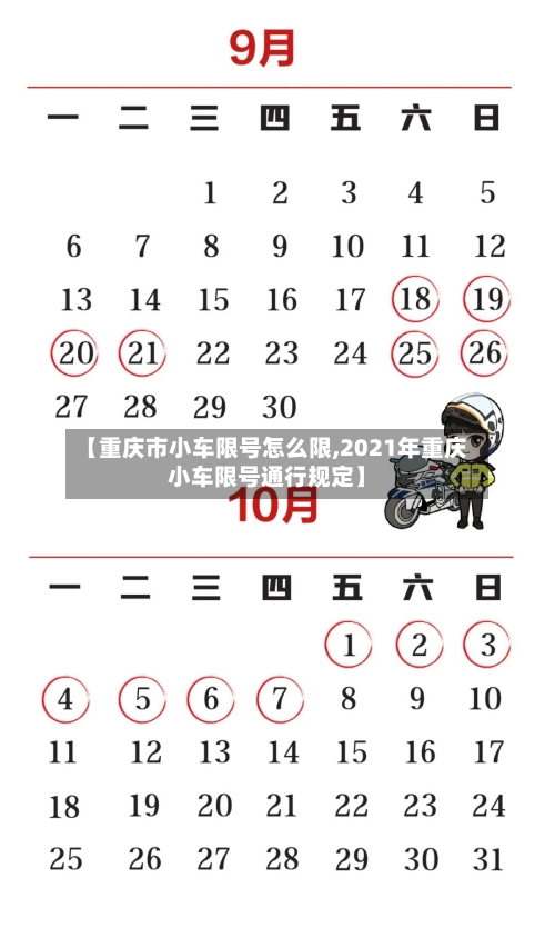 【重庆市小车限号怎么限,2021年重庆小车限号通行规定】-第3张图片