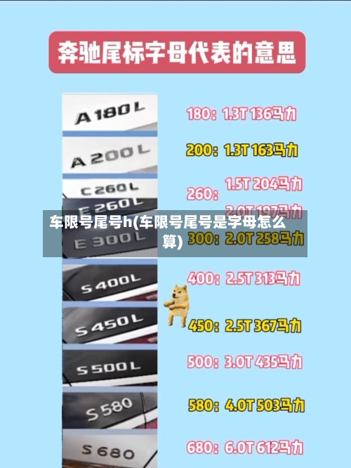 车限号尾号h(车限号尾号是字母怎么算)-第2张图片
