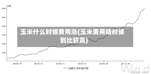 玉米什么时候费用涨(玉米费用啥时候到比较高)