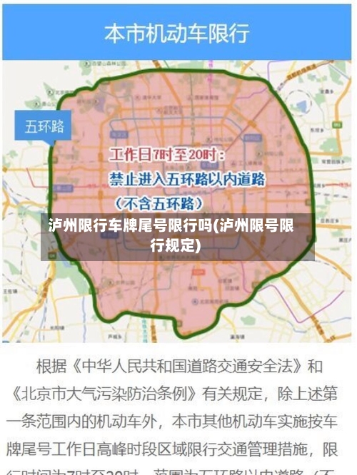 泸州限行车牌尾号限行吗(泸州限号限行规定)