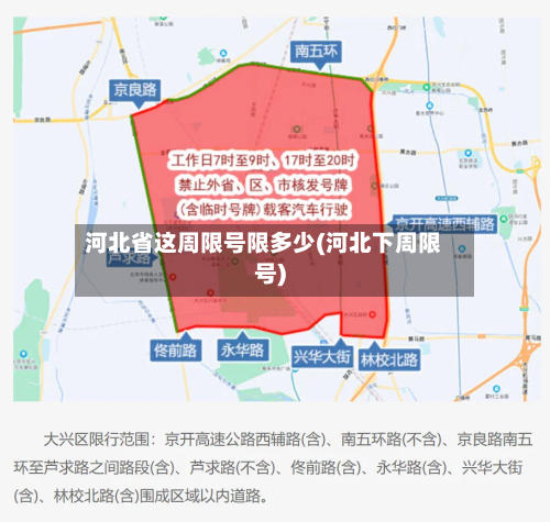 河北省这周限号限多少(河北下周限号)-第2张图片