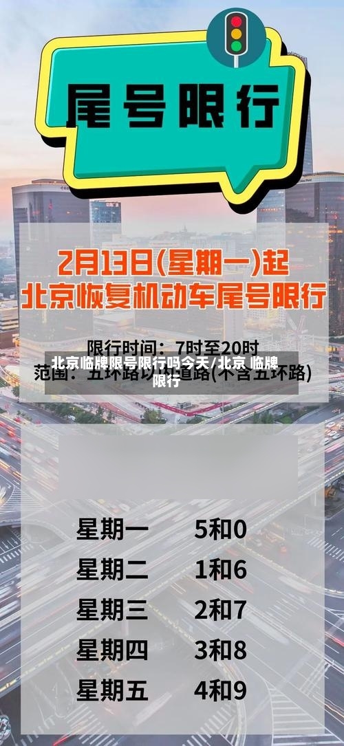 北京临牌限号限行吗今天/北京 临牌 限行-第3张图片