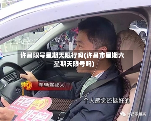 许昌限号星期天限行吗(许昌市星期六星期天限号吗)-第2张图片