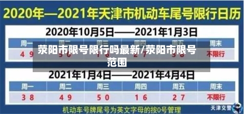 荥阳市限号限行吗最新/荥阳市限号范围