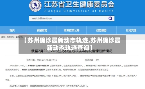 【苏州确诊最新动态轨迹,苏州确诊最新动态轨迹查询】-第2张图片