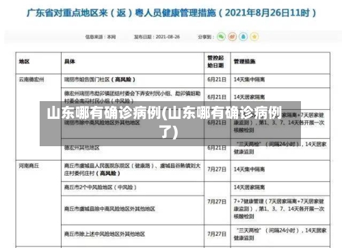 山东哪有确诊病例(山东哪有确诊病例了)-第3张图片