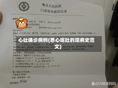 心吐确诊病例(恶心呕吐的现病史范文)-第2张图片