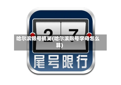 哈尔滨限号搞笑(哈尔滨限号字母怎么算)