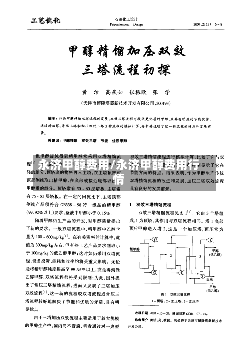 永济甲醇费用/永济甲醇费用行情