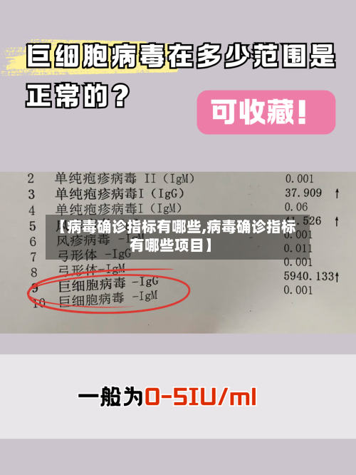 【病毒确诊指标有哪些,病毒确诊指标有哪些项目】-第2张图片