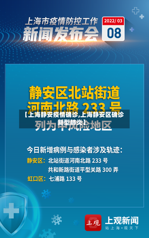 【上海静安疫情确诊,上海静安区确诊新型肺炎】-第3张图片