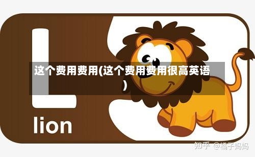 这个费用费用(这个费用费用很高英语)-第3张图片
