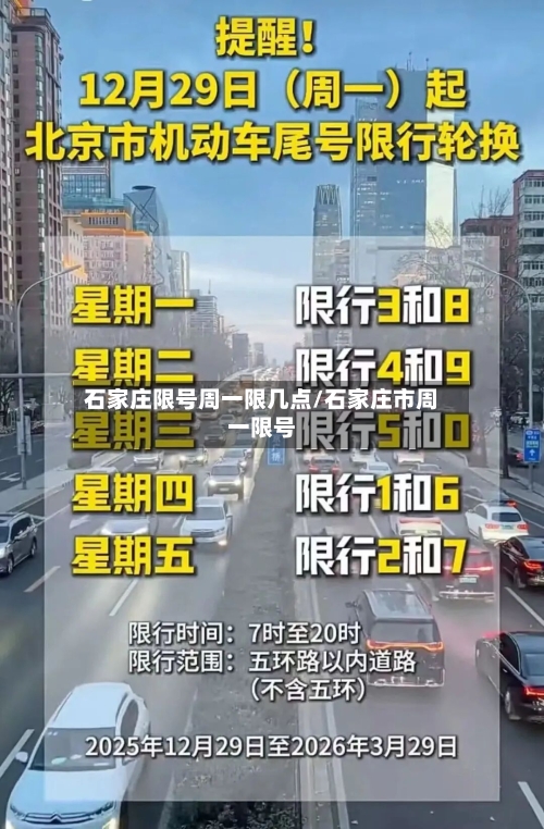 石家庄限号周一限几点/石家庄市周一限号-第2张图片