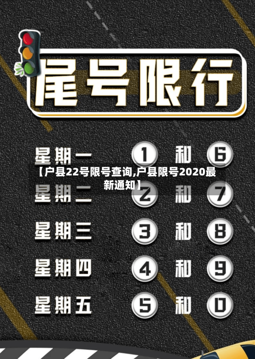 【户县22号限号查询,户县限号2020最新通知】-第2张图片
