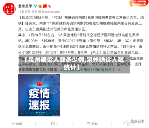 【泉州确诊人数多少例,泉州确诊人数统计】-第2张图片