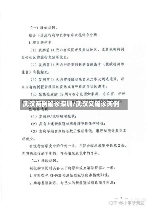 武汉两例确诊深圳/武汉又确诊两例-第2张图片