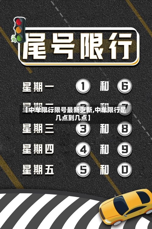 【中牟限行限号最新更新,中牟限行是几点到几点】