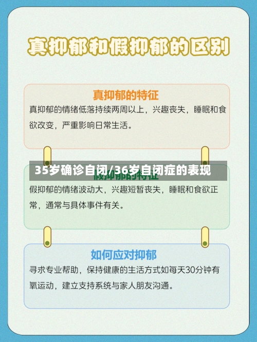 35岁确诊自闭/36岁自闭症的表现-第2张图片