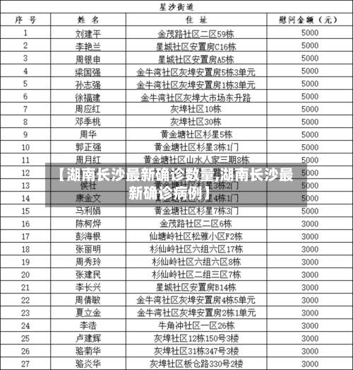 【湖南长沙最新确诊数量,湖南长沙最新确诊病例】-第2张图片