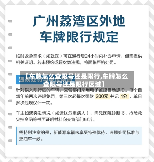 【车牌怎么查限号还是限行,车牌怎么查限号还是限行区域】-第2张图片