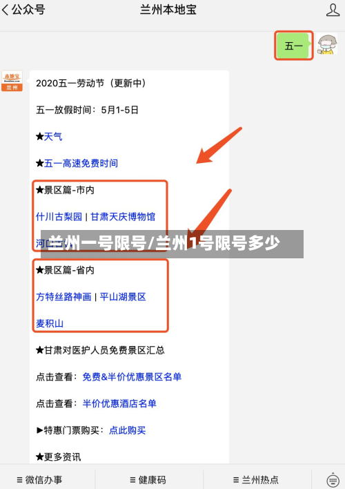 兰州一号限号/兰州1号限号多少-第3张图片