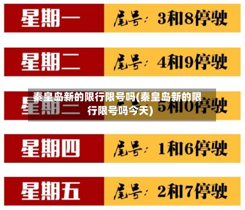 秦皇岛新的限行限号吗(秦皇岛新的限行限号吗今天)-第2张图片