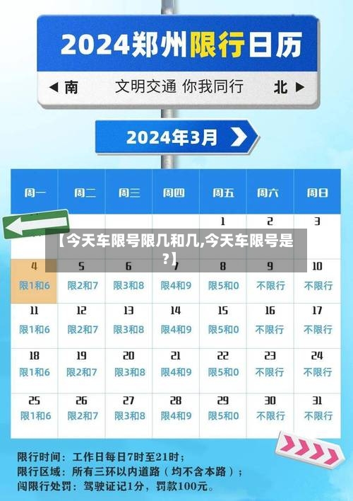 【今天车限号限几和几,今天车限号是?】-第3张图片