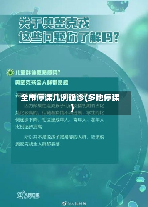 全市停课几例确诊(多地停课)-第2张图片