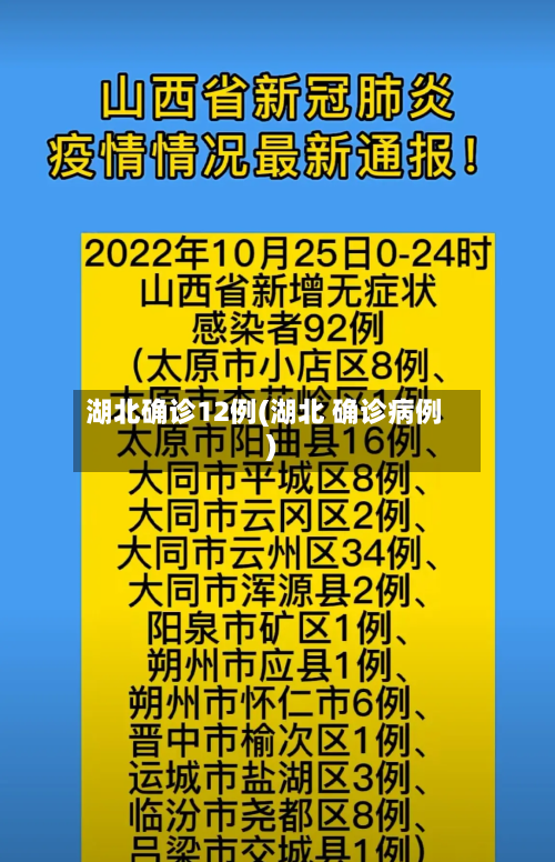 湖北确诊12例(湖北 确诊病例)-第2张图片