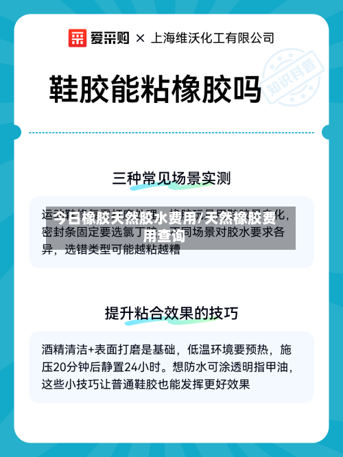 今日橡胶天然胶水费用/天然橡胶费用查询-第2张图片