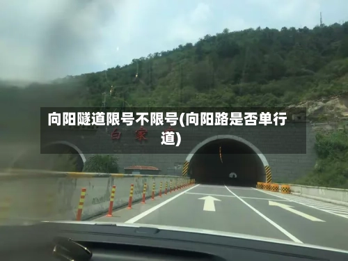 向阳隧道限号不限号(向阳路是否单行道)