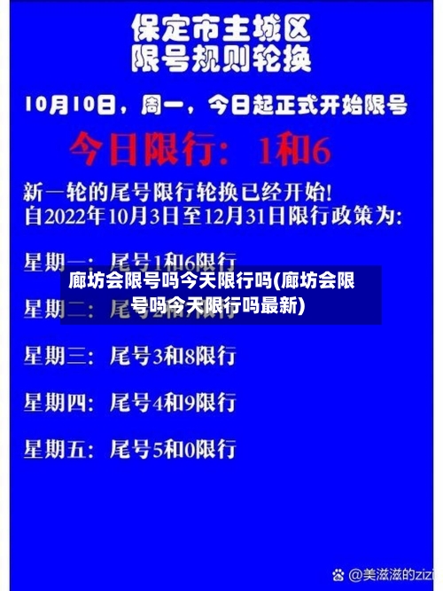 廊坊会限号吗今天限行吗(廊坊会限号吗今天限行吗最新)-第2张图片