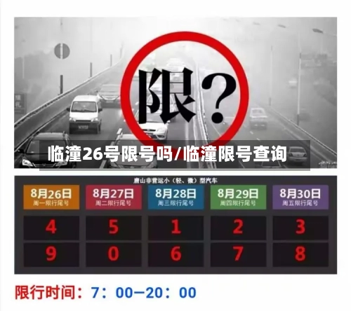 临潼26号限号吗/临潼限号查询
