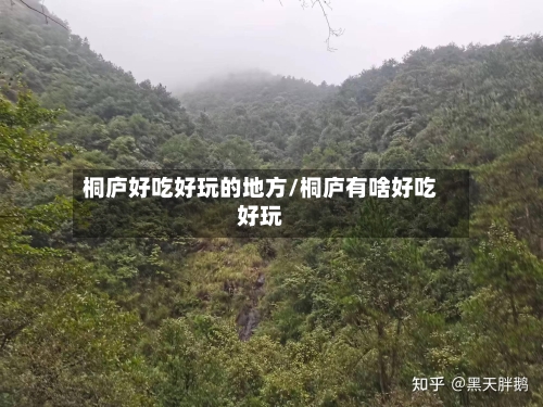 桐庐好吃好玩的地方/桐庐有啥好吃好玩-第2张图片